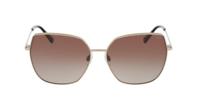 Polarisierte Sonnenbrille Mit Etui Damen Roségold ONE SIZE von INVU