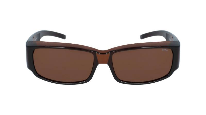 Polarisierte Überbrille Mit Etui Herren Bordeaux ONE SIZE von INVU