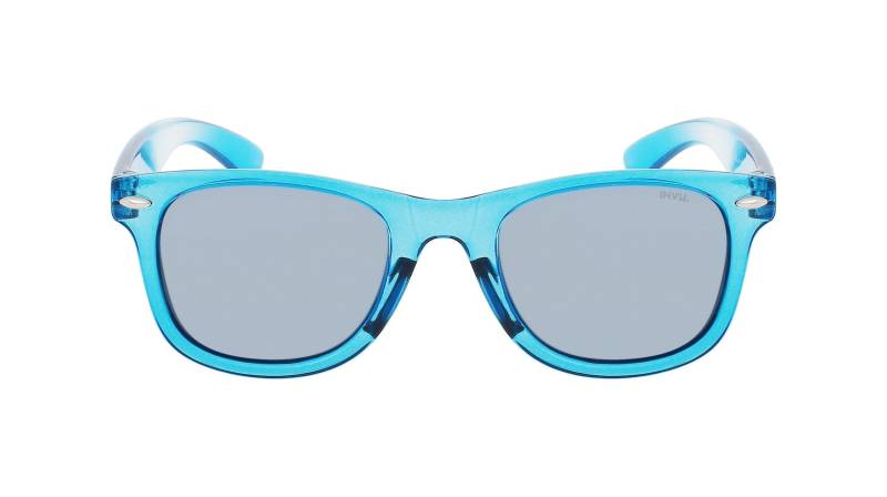 Polarisierte Kinder Sonnenbrille Mit Etui Jungen Blau Denim Dunkel ONE SIZE von INVU