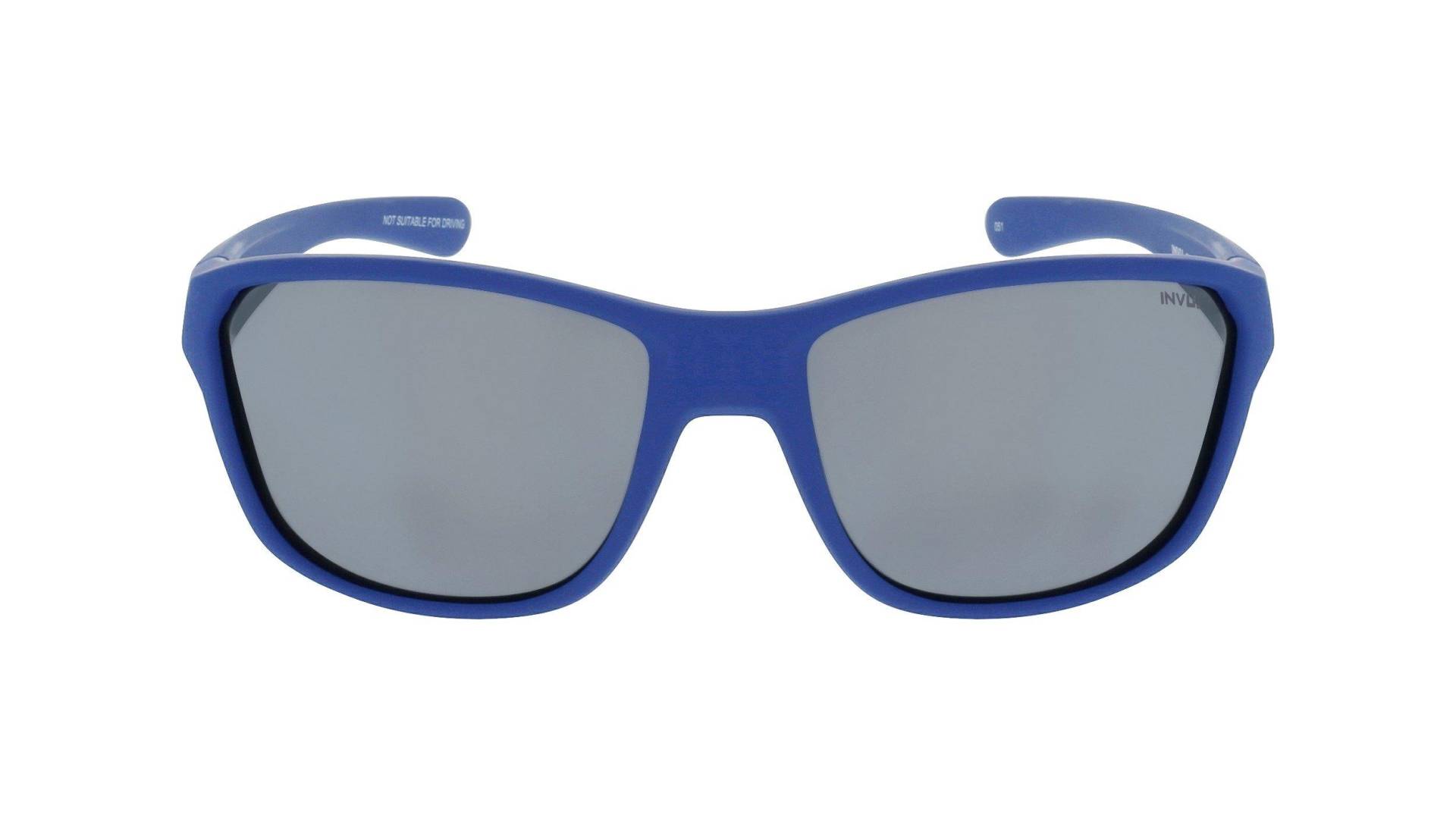 Polarisierte Kinder Sonnenbrille Mit Etui Mädchen Blau Denim Dunkel ONE SIZE von INVU