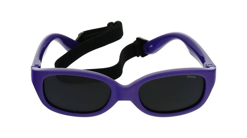 Polarisierte Kinder Sonnenbrille Mit Etui Unisex Nachtblau ONE SIZE von INVU