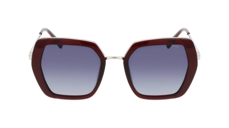 Polarisierte Sonnenbrille Mit Etui Damen Bordeaux ONE SIZE von INVU