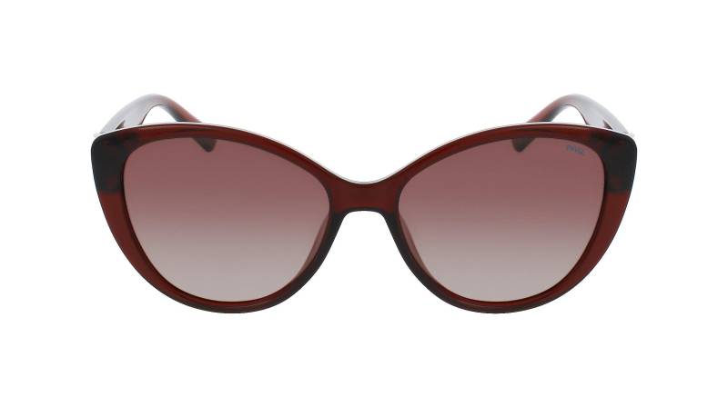 Polarisierte Sonnenbrille Mit Etui Damen Bordeaux ONE SIZE von INVU