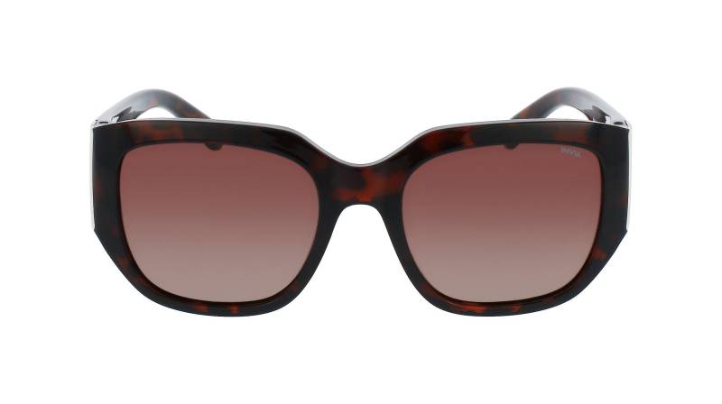 Polarisierte Sonnenbrille Mit Etui Damen Erdbraun ONE SIZE von INVU