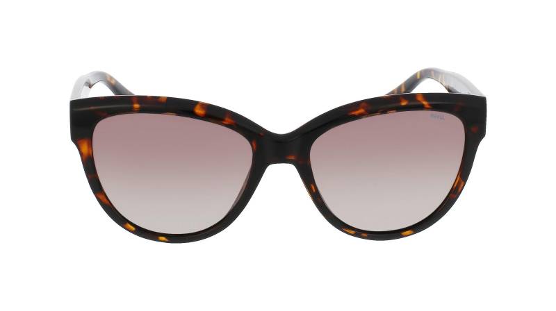 Polarisierte Sonnenbrille Mit Etui Damen Erdbraun ONE SIZE von INVU