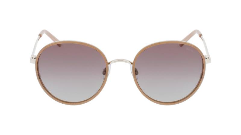 Polarisierte Sonnenbrille Mit Etui Damen Gold ONE SIZE von INVU