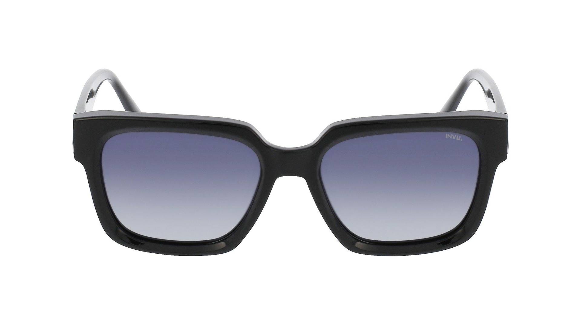 Polarisierte Sonnenbrille Mit Etui Damen Schwarz ONE SIZE von INVU