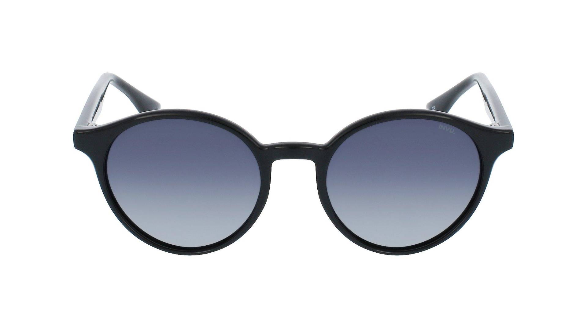 Polarisierte Sonnenbrille Mit Etui Damen Schwarz ONE SIZE von INVU