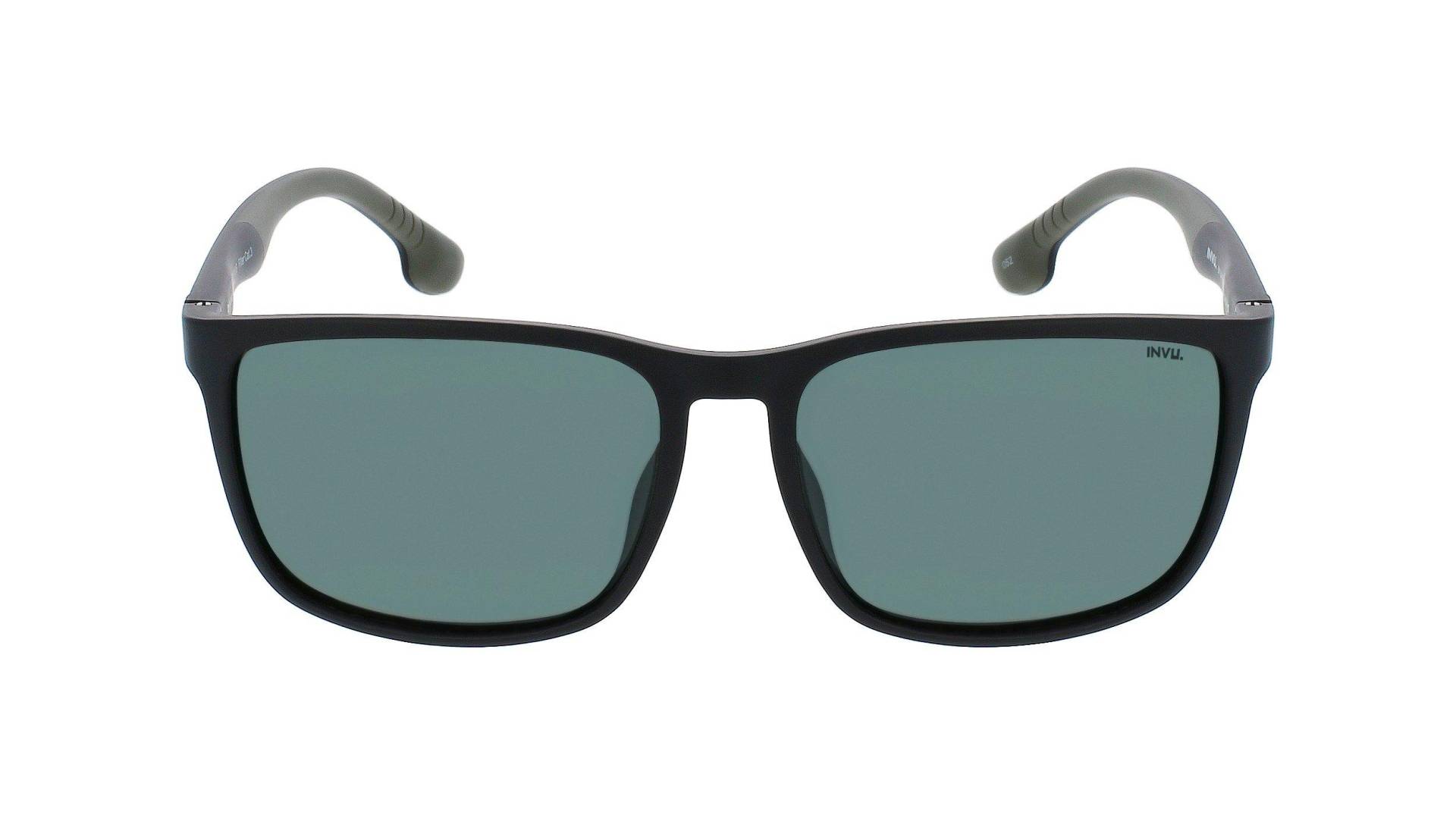 Polarisierte Sonnenbrille Mit Etui Damen Schwarz ONE SIZE von INVU