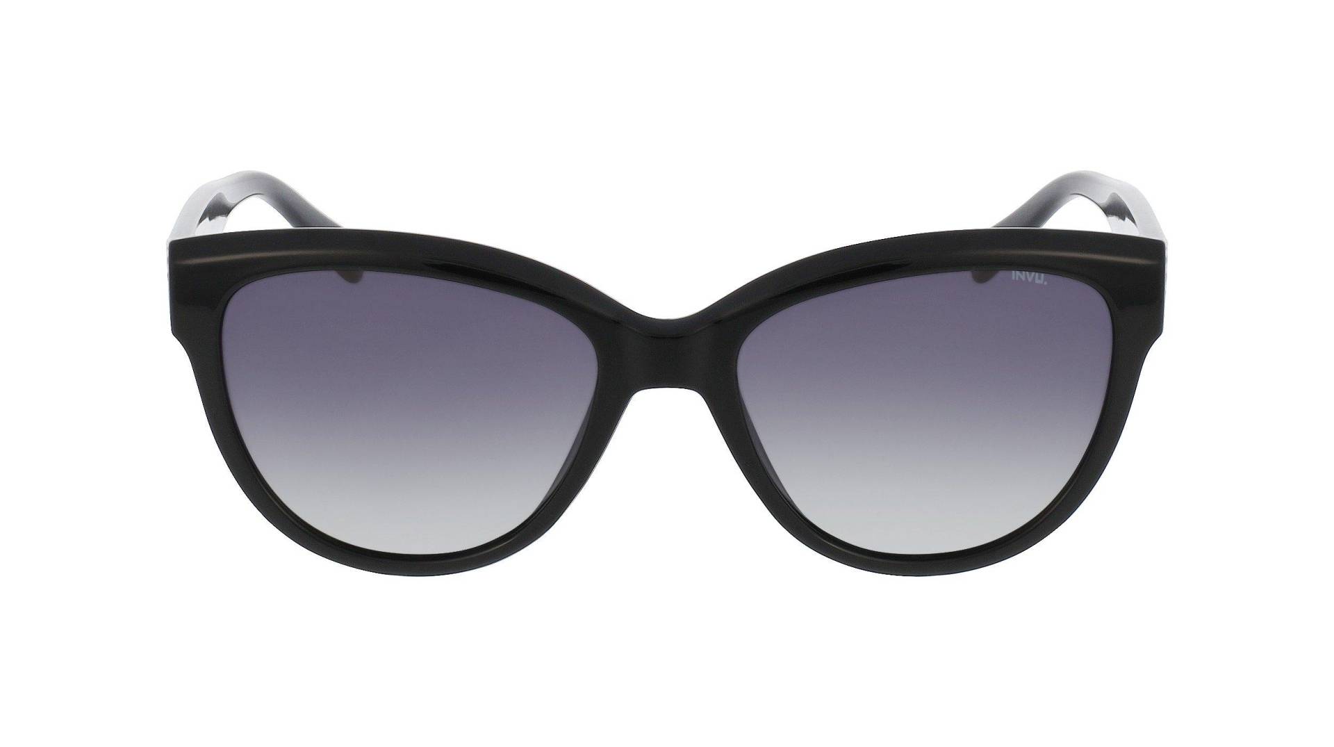 Polarisierte Sonnenbrille Mit Etui Damen Schwarz ONE SIZE von INVU