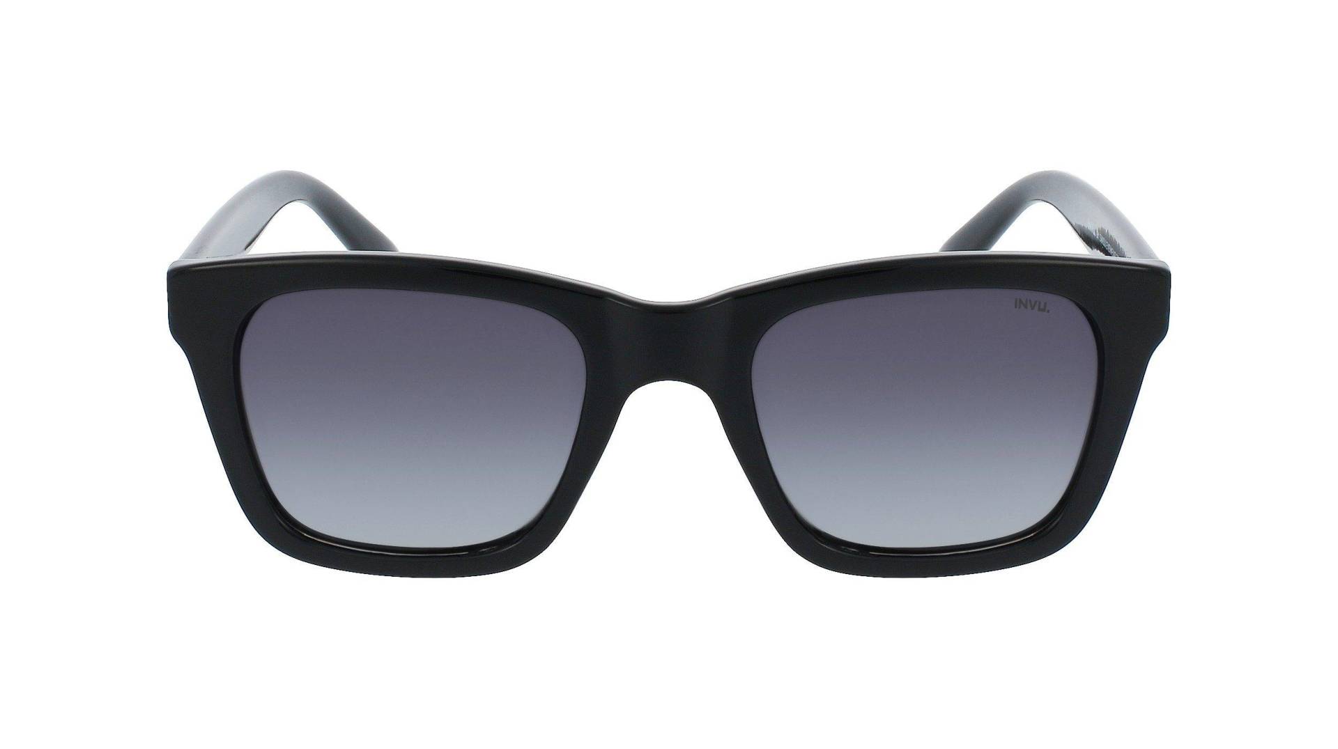 Polarisierte Sonnenbrille Mit Etui Damen Schwarz ONE SIZE von INVU