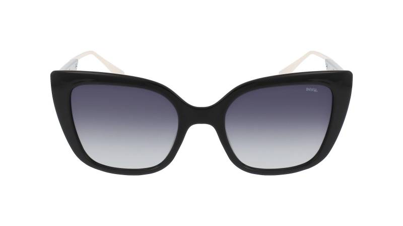 Polarisierte Sonnenbrille Mit Etui Damen Schwarz ONE SIZE von INVU