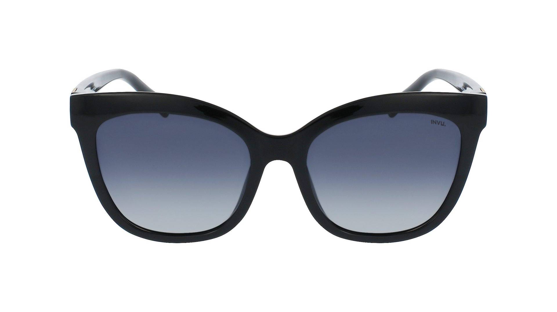 Polarisierte Sonnenbrille Mit Etui Damen Schwarz ONE SIZE von INVU