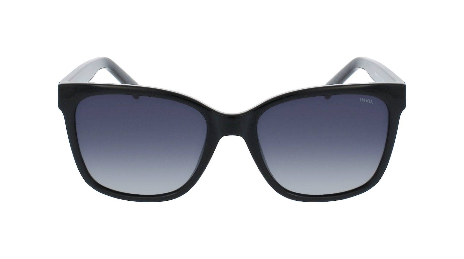 Polarisierte Sonnenbrille Mit Etui Damen Schwarz ONE SIZE von INVU