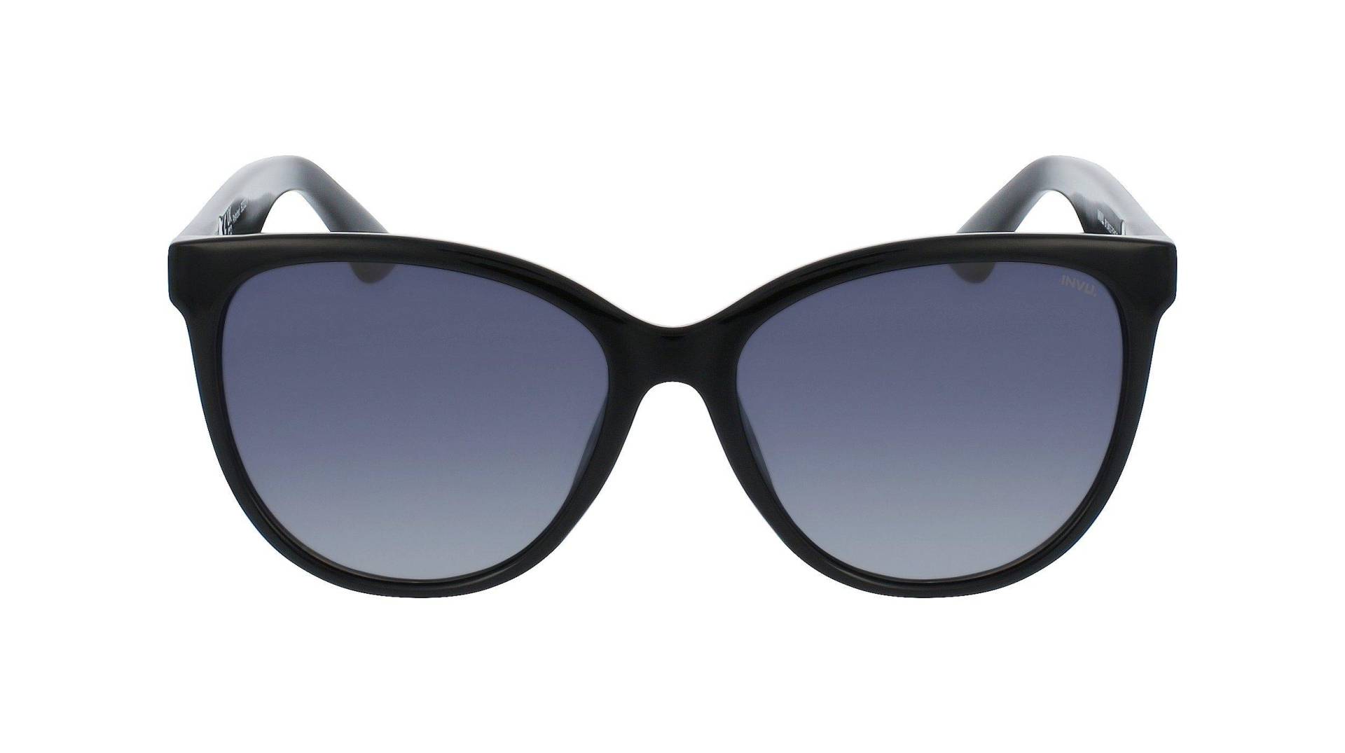 Polarisierte Sonnenbrille Mit Etui Damen Schwarz ONE SIZE von INVU