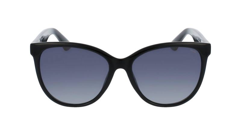 Polarisierte Sonnenbrille Mit Etui Damen Schwarz ONE SIZE von INVU