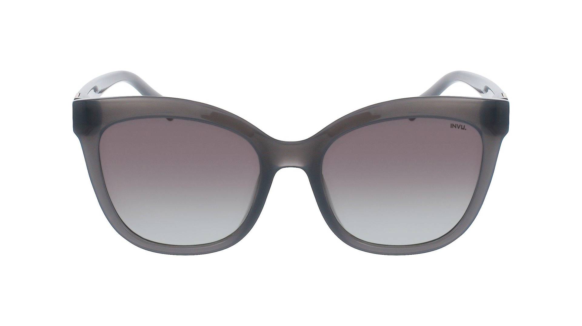 Polarisierte Sonnenbrille Mit Etui Damen Seegrau ONE SIZE von INVU