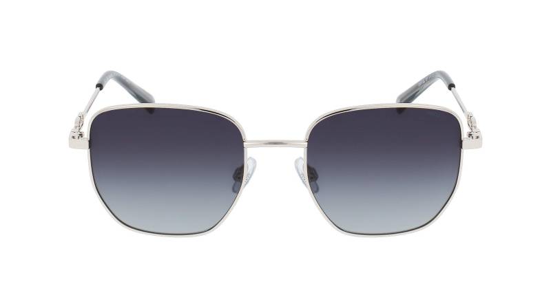 Polarisierte Sonnenbrille Mit Etui Damen Silber ONE SIZE von INVU