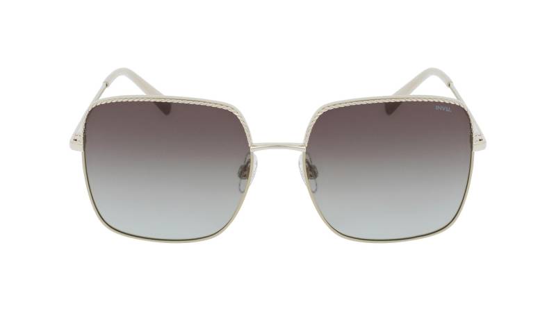 Polarisierte Sonnenbrille Mit Etui Damen Taubengrau ONE SIZE von INVU