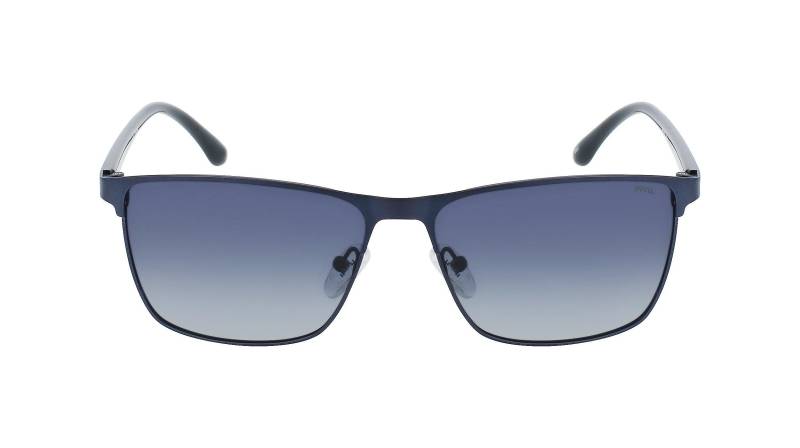 Polarisierte Sonnenbrille Mit Etui Herren Blau Denim Dunkel ONE SIZE von INVU