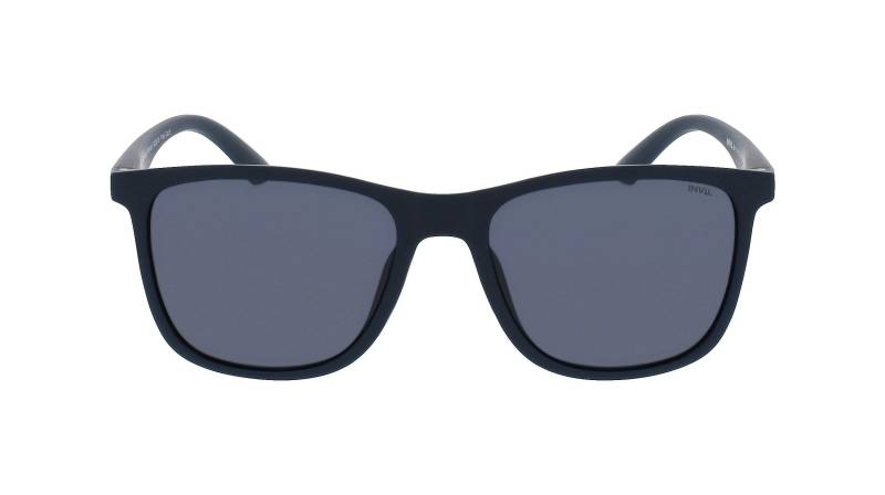 Polarisierte Sonnenbrille Mit Etui Herren Blau Denim Dunkel ONE SIZE von INVU