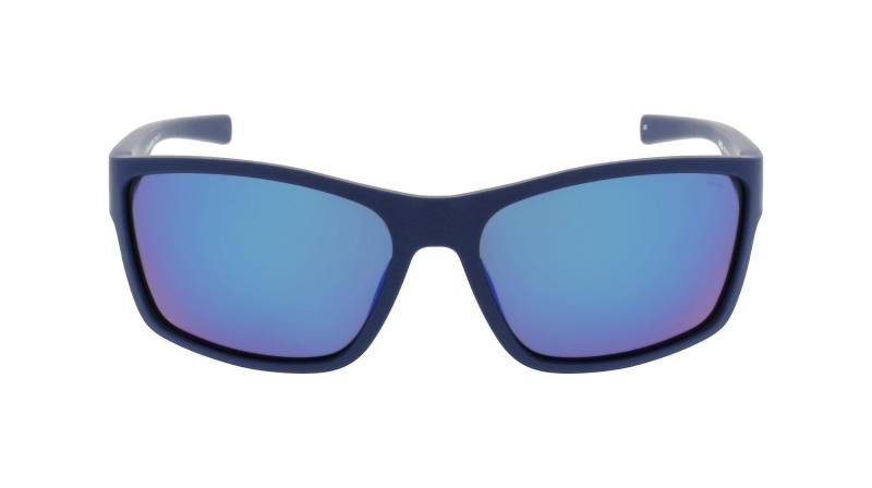 Polarisierte Sonnenbrille Mit Etui Herren Blau Denim Dunkel ONE SIZE von INVU