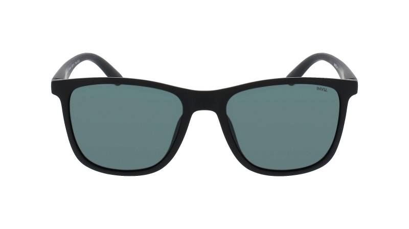 Polarisierte Sonnenbrille Mit Etui Herren Schwarz ONE SIZE von INVU