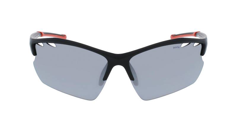 Polarisierte Sport Sonnenbrille Mit Etui Herren Schwarz ONE SIZE von INVU