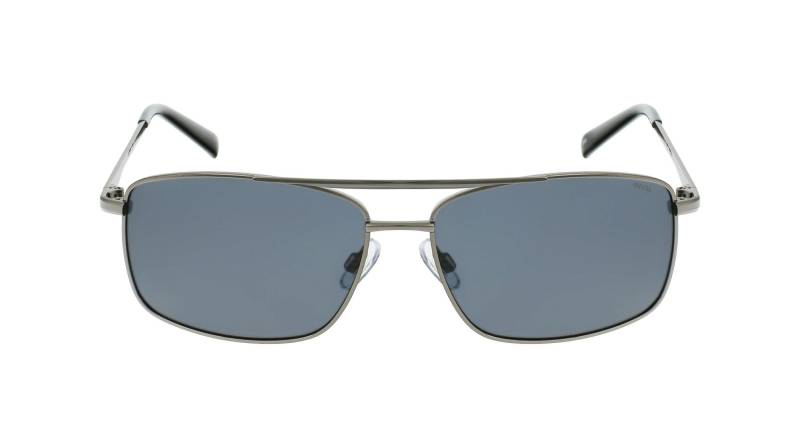 Polarisierte Sonnenbrille Mit Etui Herren Seegrau ONE SIZE von INVU