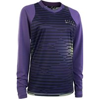 ION Damen MTB-Shirt Scrub LS lila | S von ION