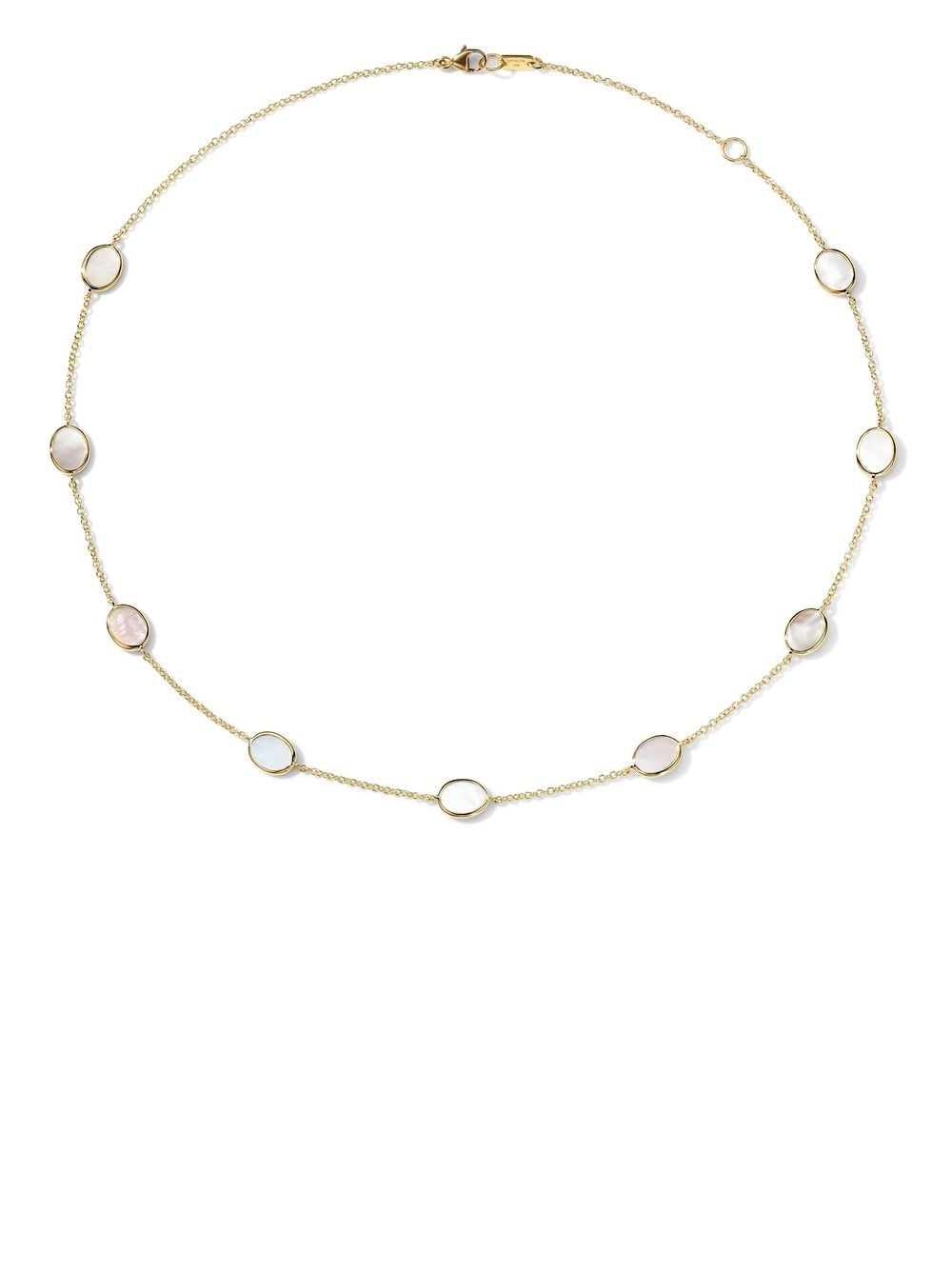 IPPOLITA 18kt yellow gold Rock Candy Confetti mother of pearl necklace von IPPOLITA