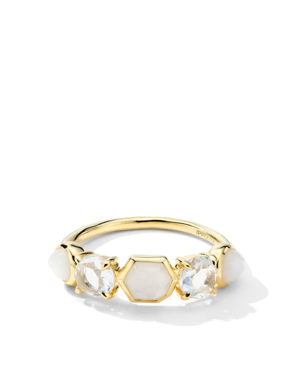 IPPOLITA 18kt yellow gold Rock Candy Gelato moonstone ring von IPPOLITA