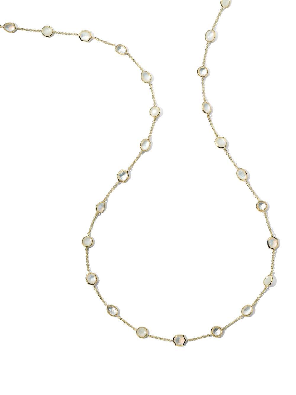 IPPOLITA 18kt yellow-gold Rock Candy Stone Station moonstone necklace von IPPOLITA