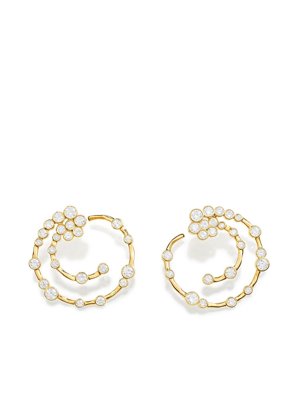 IPPOLITA 18kt yellow gold diamond Starlet Supernova earrings von IPPOLITA