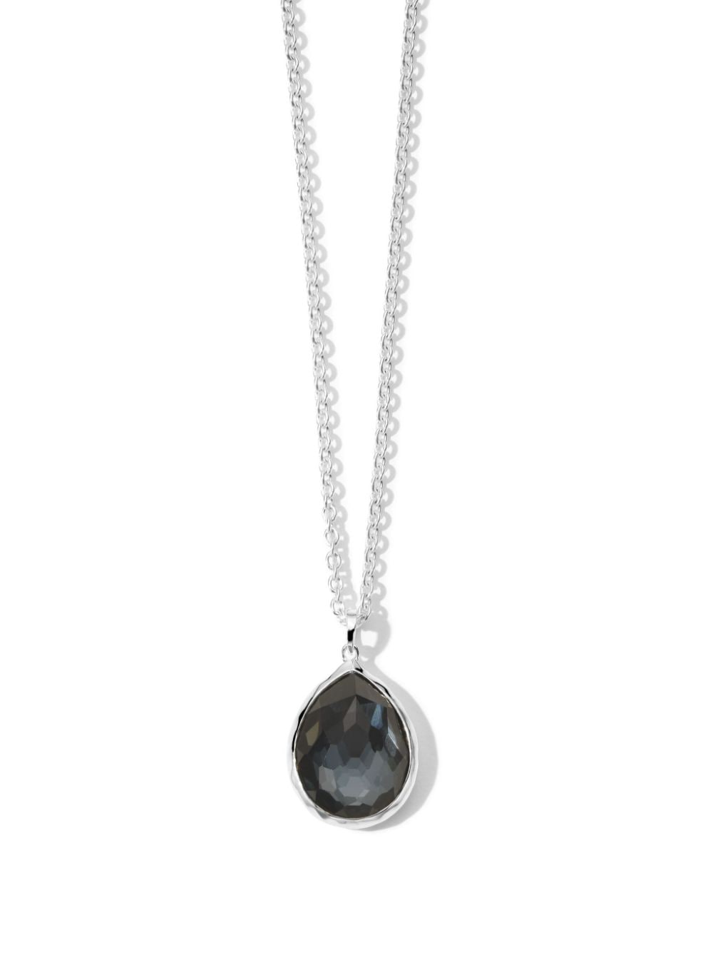 IPPOLITA sterling silver Rock Candy® Mini Teardrop hematite necklace von IPPOLITA