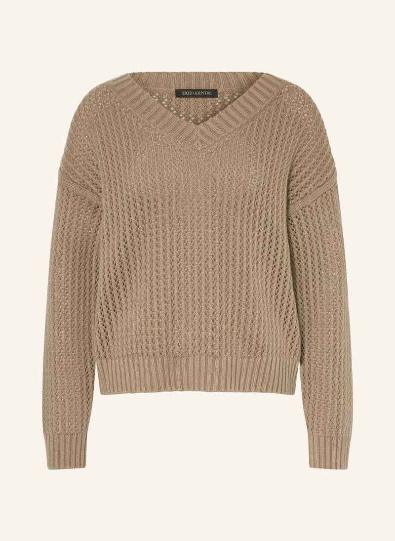 Iris Von Arnim Cashmere-Pullover Giglia braun von IRIS von ARNIM