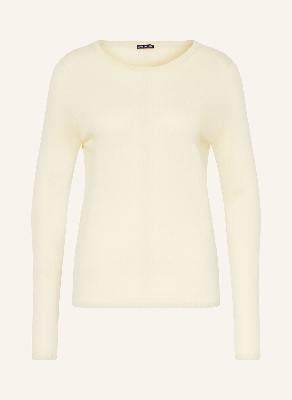 Iris Von Arnim Cashmere-Pullover Laureen Mit Seide beige von IRIS von ARNIM