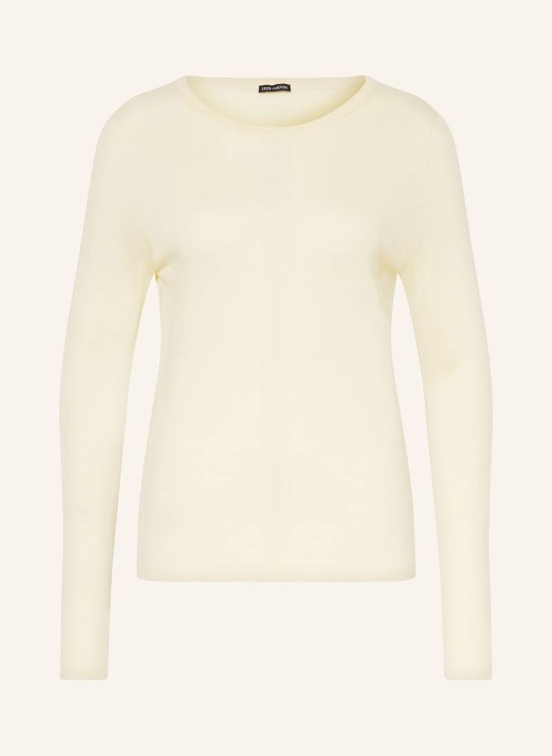 Iris Von Arnim Cashmere-Pullover Laureen Mit Seide beige von IRIS von ARNIM