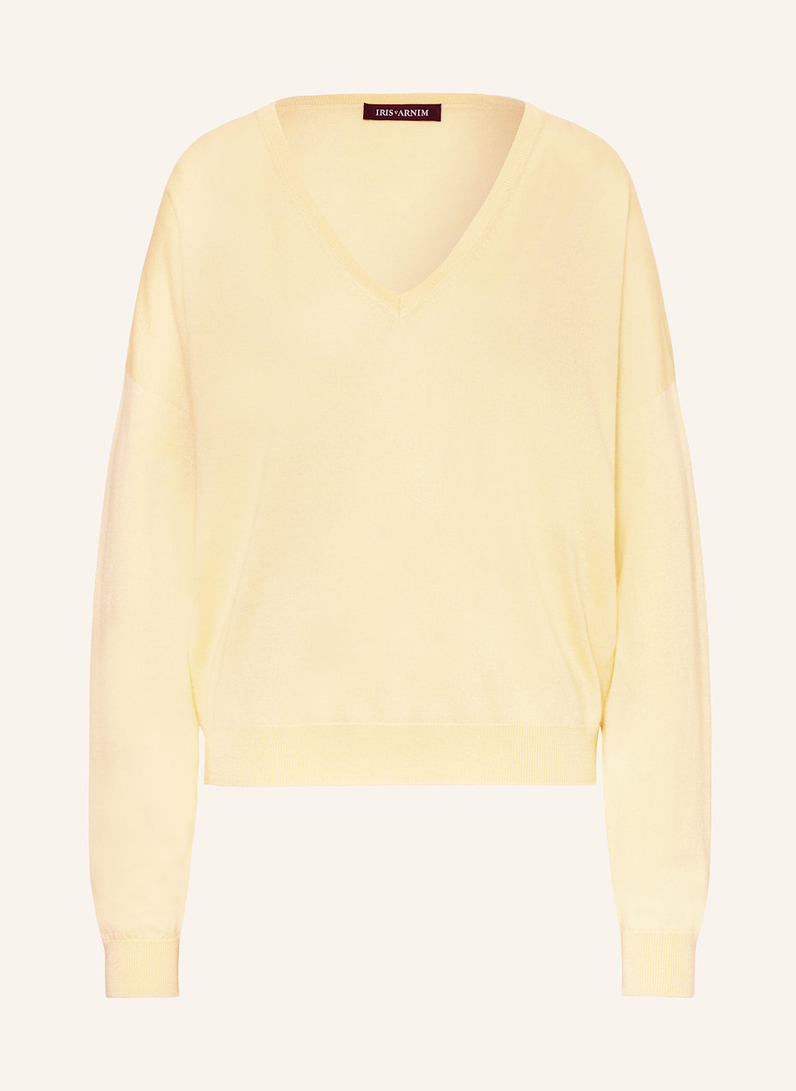 Iris Von Arnim Cashmere-Pullover Lavina Mit Seide gelb Iris Von Arnim Cashmere-Pullover Lavina Mit Seide gelb von IRIS von ARNIM