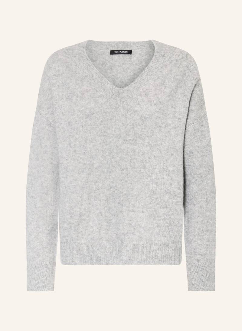 Iris Von Arnim Cashmere-Pullover Swan grau von IRIS von ARNIM