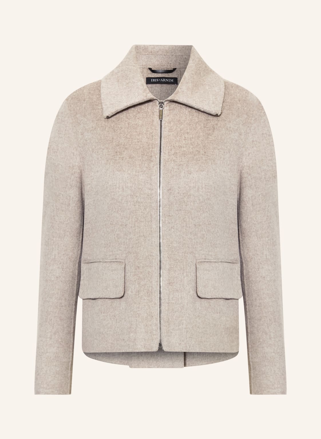 Iris Von Arnim Jacke Dominique Mit Cashmere beige von IRIS von ARNIM