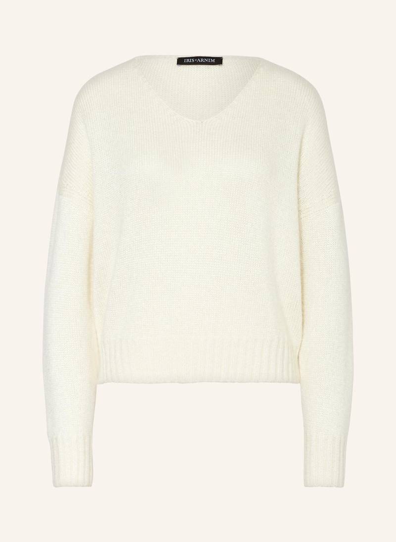 Iris Von Arnim Seidenpullover Malva weiss von IRIS von ARNIM