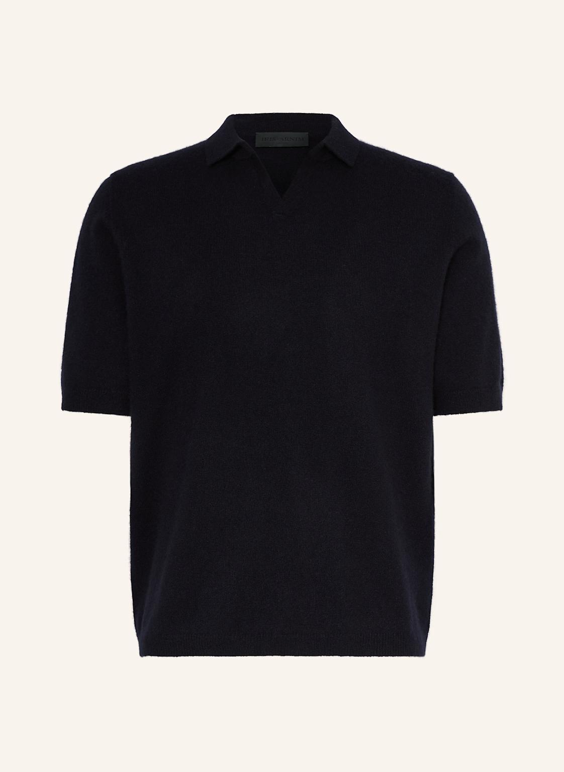 Iris Von Arnim Strick-Poloshirt Ameca Aus Cashmere blau von IRIS von ARNIM