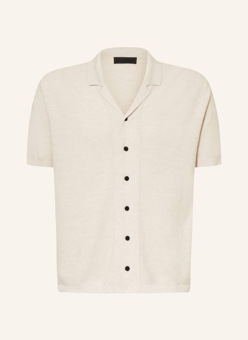 Iris Von Arnim Strickhemd Torello Comfort Fit beige von IRIS von ARNIM