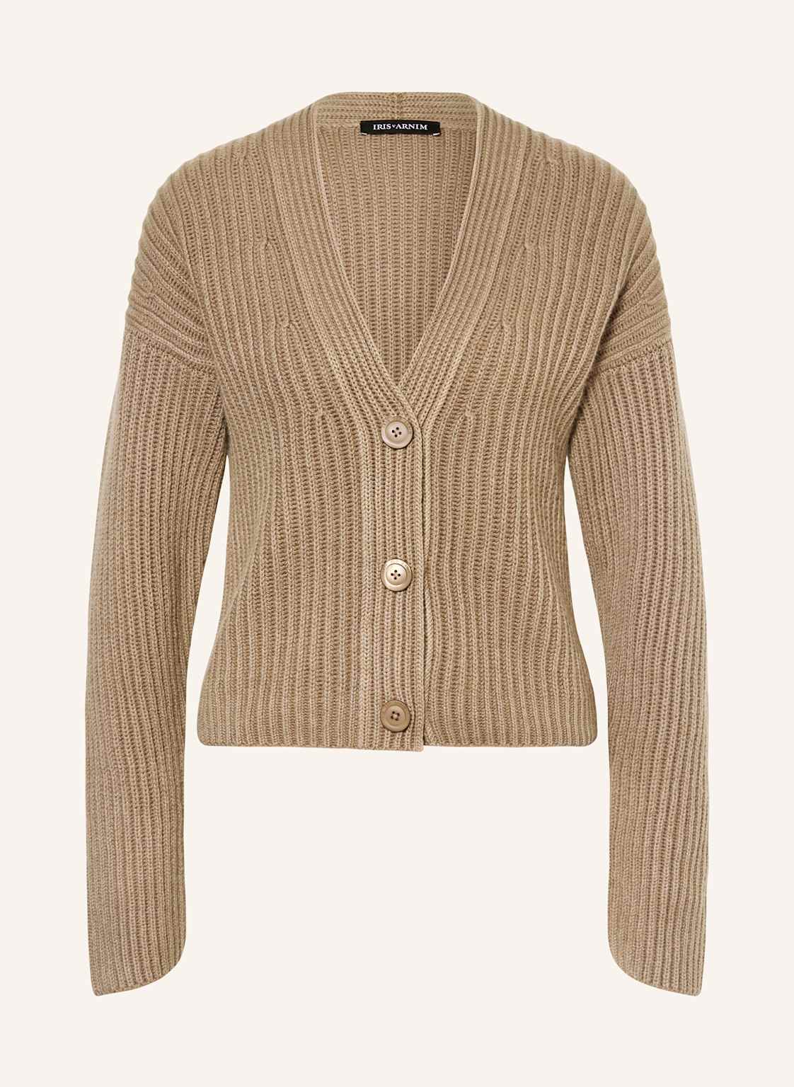 Iris Von Arnim Strickjacke Aus Cashmere braun von IRIS von ARNIM