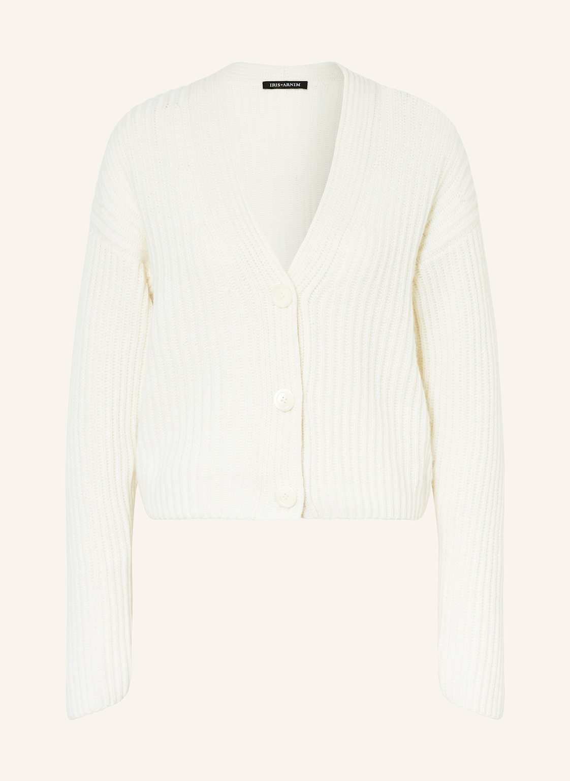 Iris Von Arnim Strickjacke Aus Cashmere weiss Iris Von Arnim Strickjacke Aus Cashmere weiss von IRIS von ARNIM