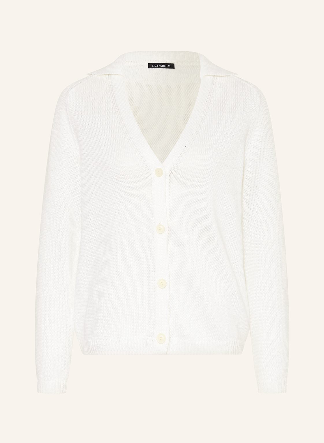 Iris Von Arnim Strickjacke Pamina weiss Iris Von Arnim Strickjacke Pamina weiss von IRIS von ARNIM