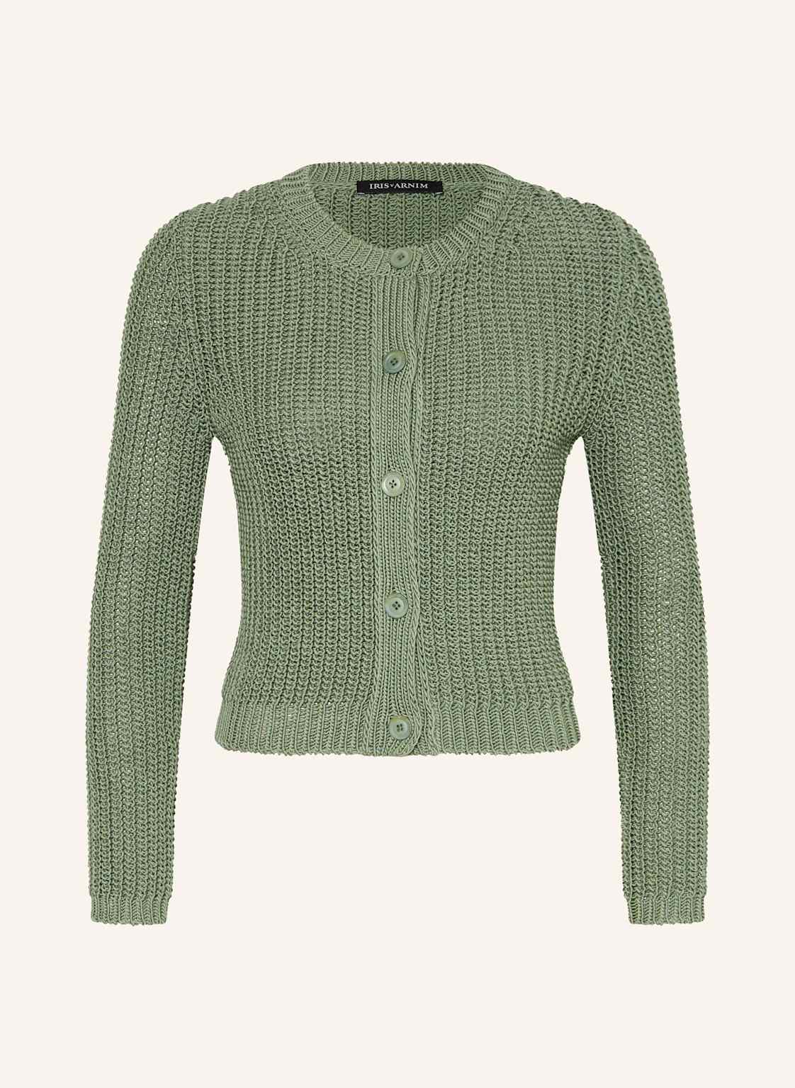 Iris Von Arnim Strickjacke Nuria gruen Iris Von Arnim Strickjacke Nuria gruen von IRIS von ARNIM