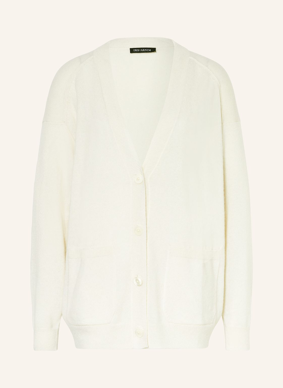 Iris Von Arnim Strickjacke Paden Aus Cashmere weiss Iris Von Arnim Strickjacke Paden Aus Cashmere weiss von IRIS von ARNIM