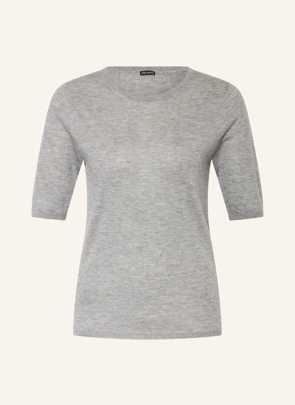 Iris Von Arnim Strickshirt Aus Cashmere grau von IRIS von ARNIM